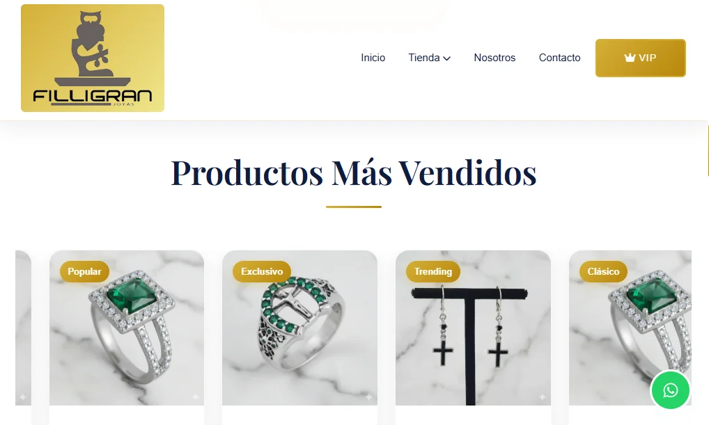 Filligran - Joyería mayorista Colombia